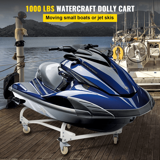 VEVOR Jet Ski Dolly – 1000 LBS Capacity Hand Truck Dolly for Watercraft & PWC - MarineQuest Supply