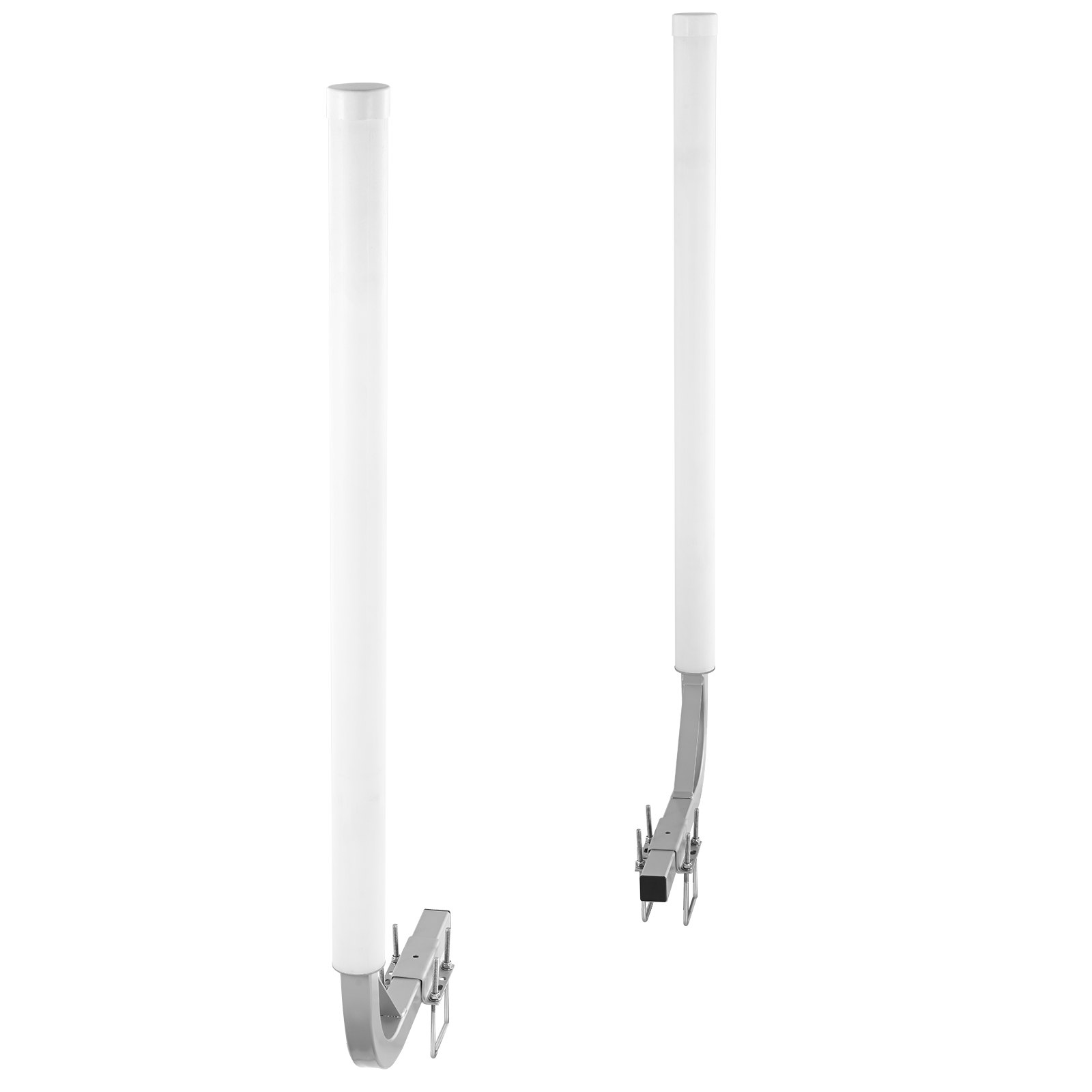 VEVOR Marine Trailer Guide Set, 48'' Flexibly Adjustable Poles, Pair of Steel Supports with PVC Coating, Ideal for Ski, Fishing, and Sailboat Transport, 2024 - MarineQuest Supply