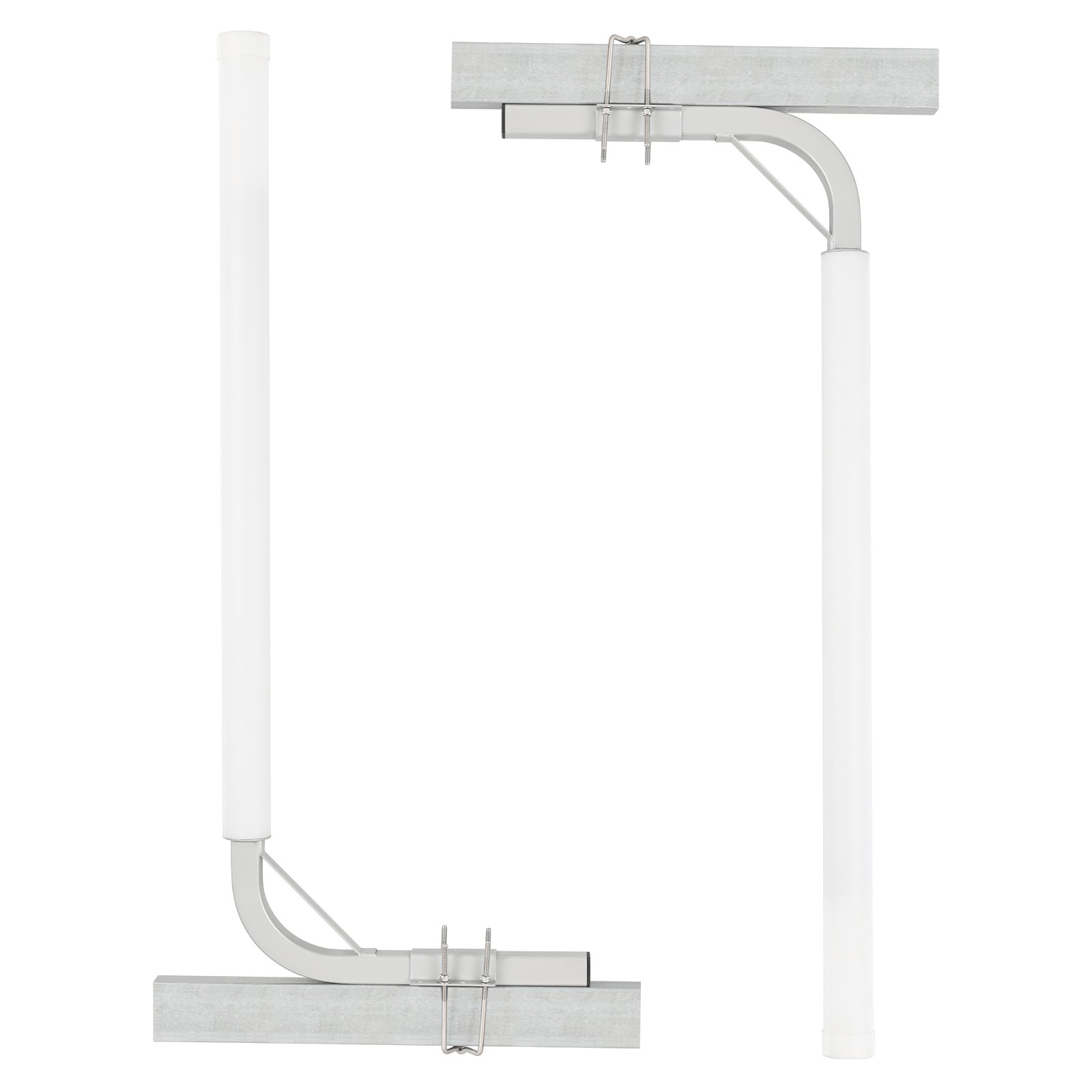 VEVOR Marine Trailer Guide Set, 48'' Flexibly Adjustable Poles, Pair of Steel Supports with PVC Coating, Ideal for Ski, Fishing, and Sailboat Transport, 2024 - MarineQuest Supply