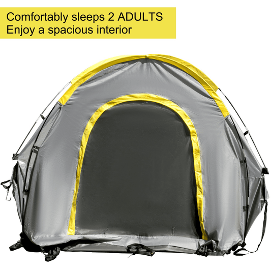VEVOR Truck Tent 6.5 ft, Truck Bed Tent, Pickup Tent for Full Size Truck, Waterproof Truck Camper, 2 - Person Sleeping Capacity, 2 Mesh Windows, Easy to Setup Truck Tents for Camping, Hiking, Fishing - MarineQuest Supply