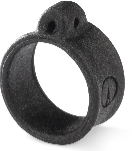 VMC Crossover Ring Black 7MM 10ct - MarineQuest Supply