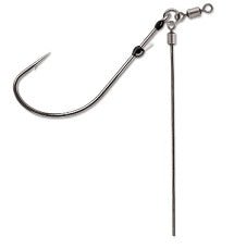 VMC Tokyo Rig Finesse Neko Black Nickel Size 2 - MarineQuest Supply
