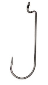 VMC Worm Hook Black Nickel Size 3/0 5ct - MarineQuest Supply