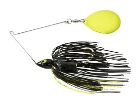 War Eagle Night Time Spinnerbait 1/2oz CHA Black Chartreuse - MarineQuest Supply