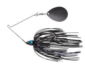 War Eagle Night Time Spinnerbait 3/4oz BNK Black Blue - MarineQuest Supply