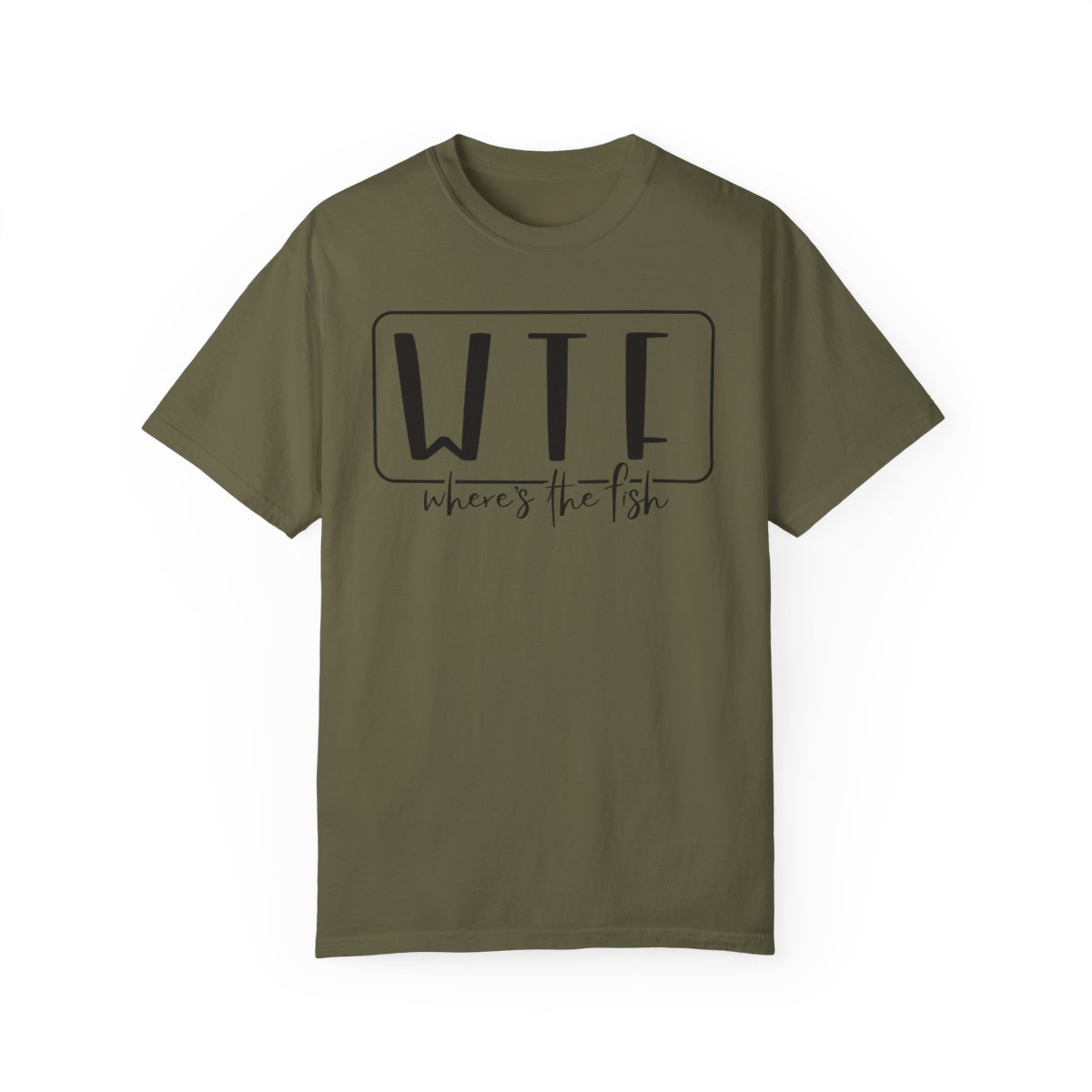 WTF – Where’s The Fish Unisex Garment - Dyed T-shirt - MarineQuest Supply