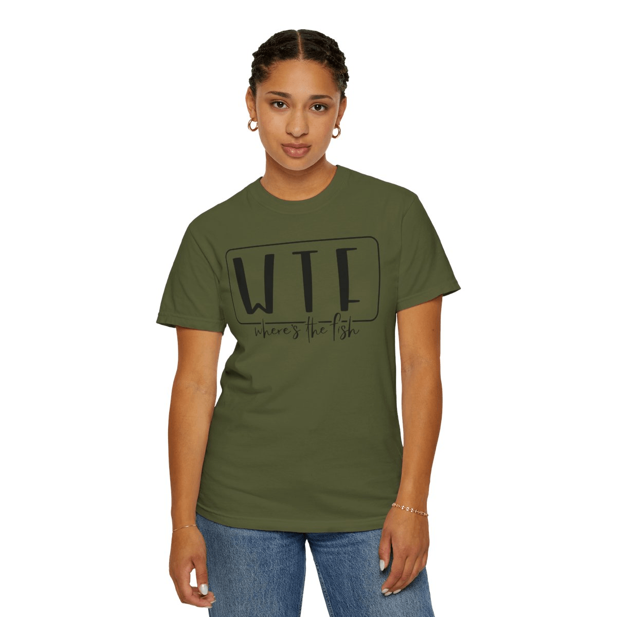 WTF – Where’s The Fish Unisex Garment - Dyed T-shirt - MarineQuest Supply