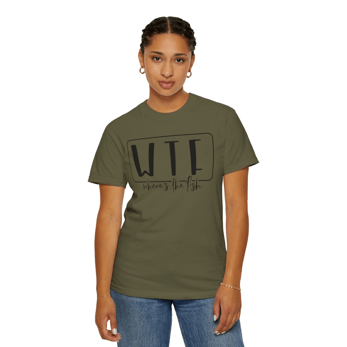 WTF – Where’s The Fish Unisex Garment - Dyed T-shirt - MarineQuest Supply