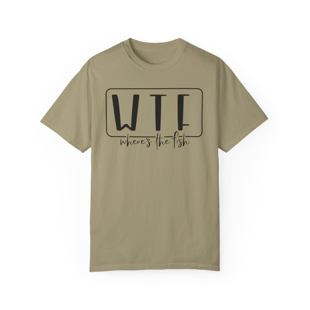 WTF – Where’s The Fish Unisex Garment - Dyed T-shirt - MarineQuest Supply