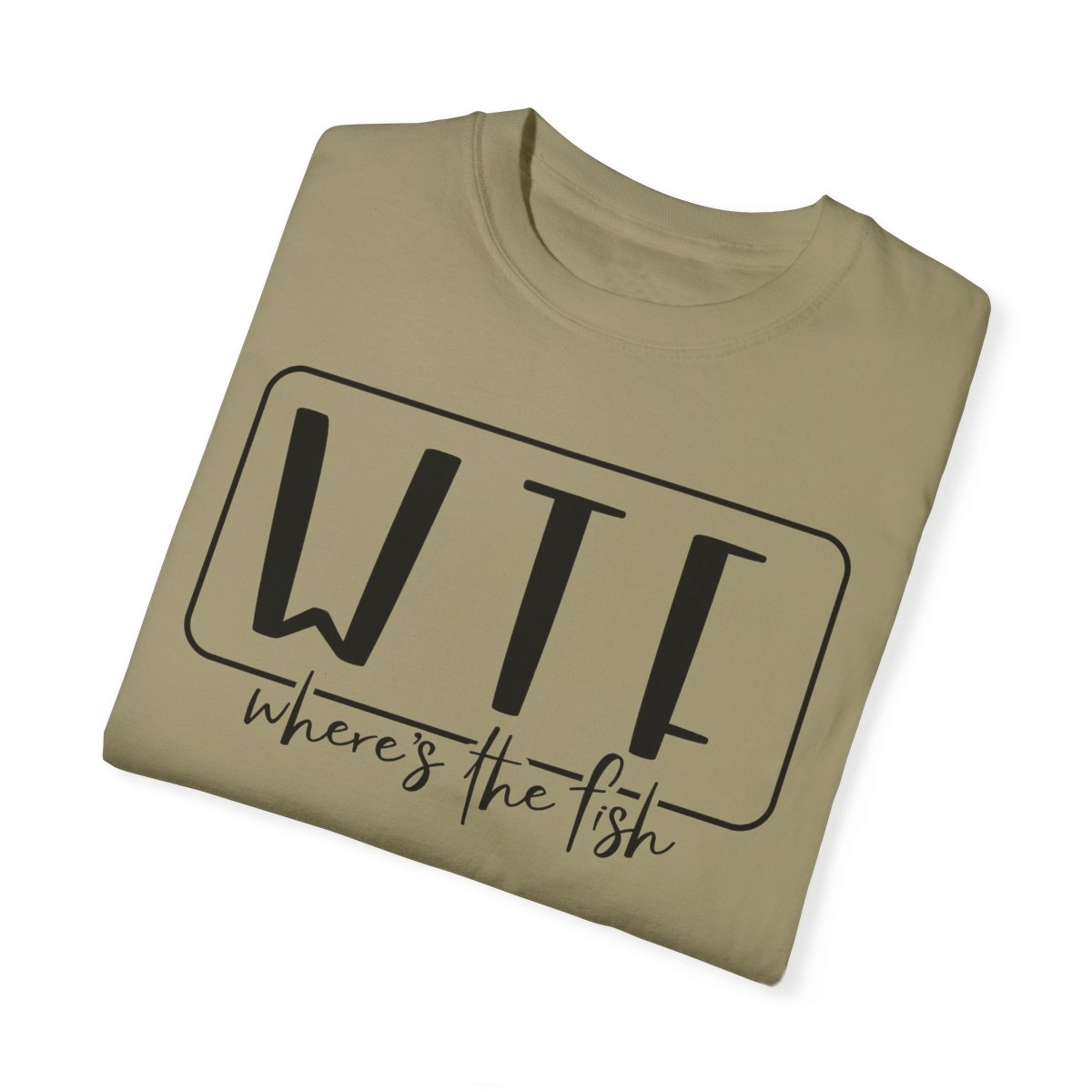 WTF – Where’s The Fish Unisex Garment - Dyed T-shirt - MarineQuest Supply