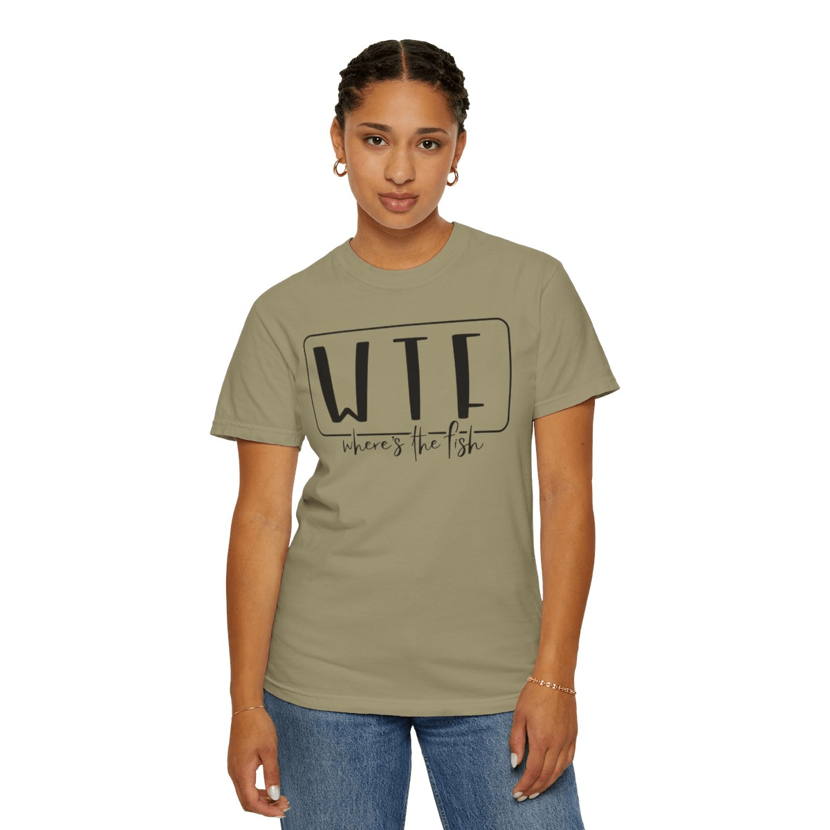 WTF – Where’s The Fish Unisex Garment - Dyed T-shirt - MarineQuest Supply
