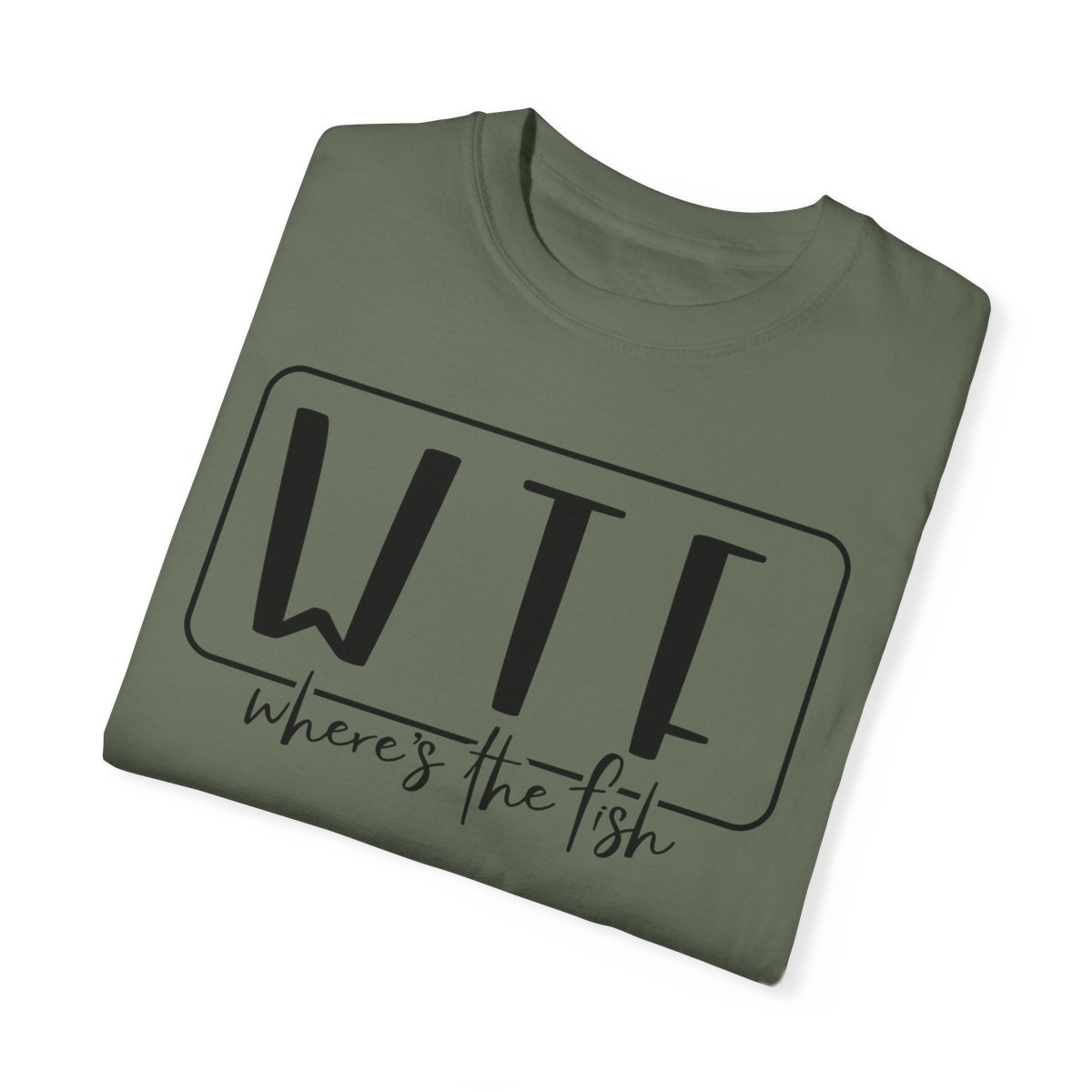 WTF – Where’s The Fish Unisex Garment - Dyed T-shirt - MarineQuest Supply