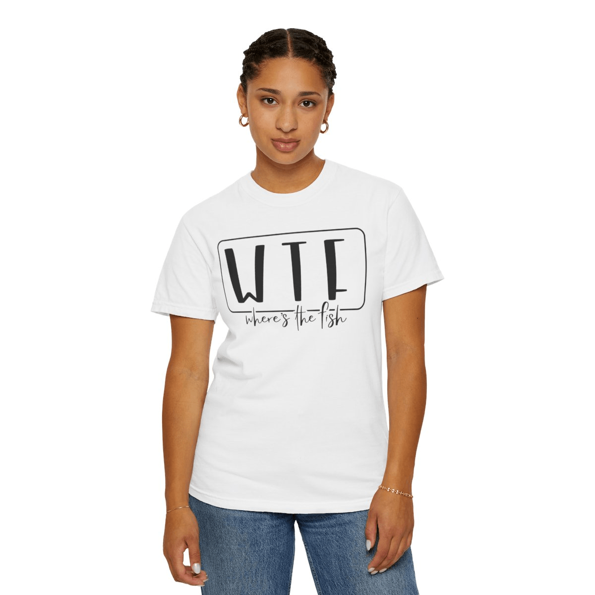 WTF – Where’s The Fish Unisex Garment - Dyed T-shirt - MarineQuest Supply