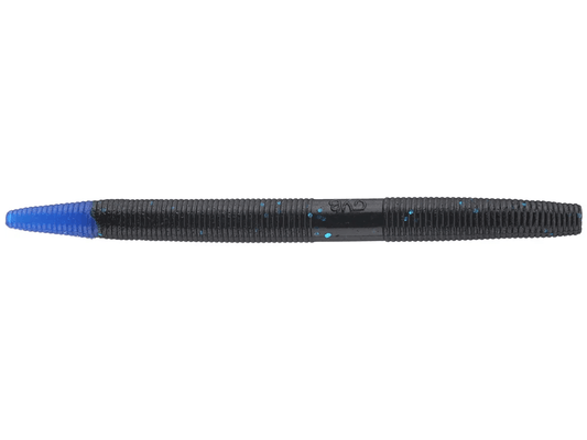 Yamamoto 5in SENKO 10pk Black W Large Blue FlakeClear Blue Tail - MarineQuest Supply