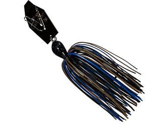 Z - MAN Big Blade Chatterbait 1/2oz Black/Blue Candy - MarineQuest Supply