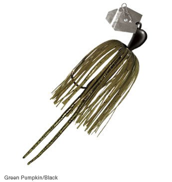 Z - MAN Chatterbait 1/4oz Green Pumpkin/Black - MarineQuest Supply