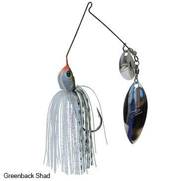 Z - MAN SlingbladeZ Spinnerbait 1/2oz Wil/Col Greenback Shad - MarineQuest Supply