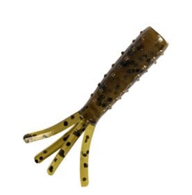 Z - MAN Tiny Ticklerz 1.75in Green Pumpkin 8 pk - MarineQuest Supply