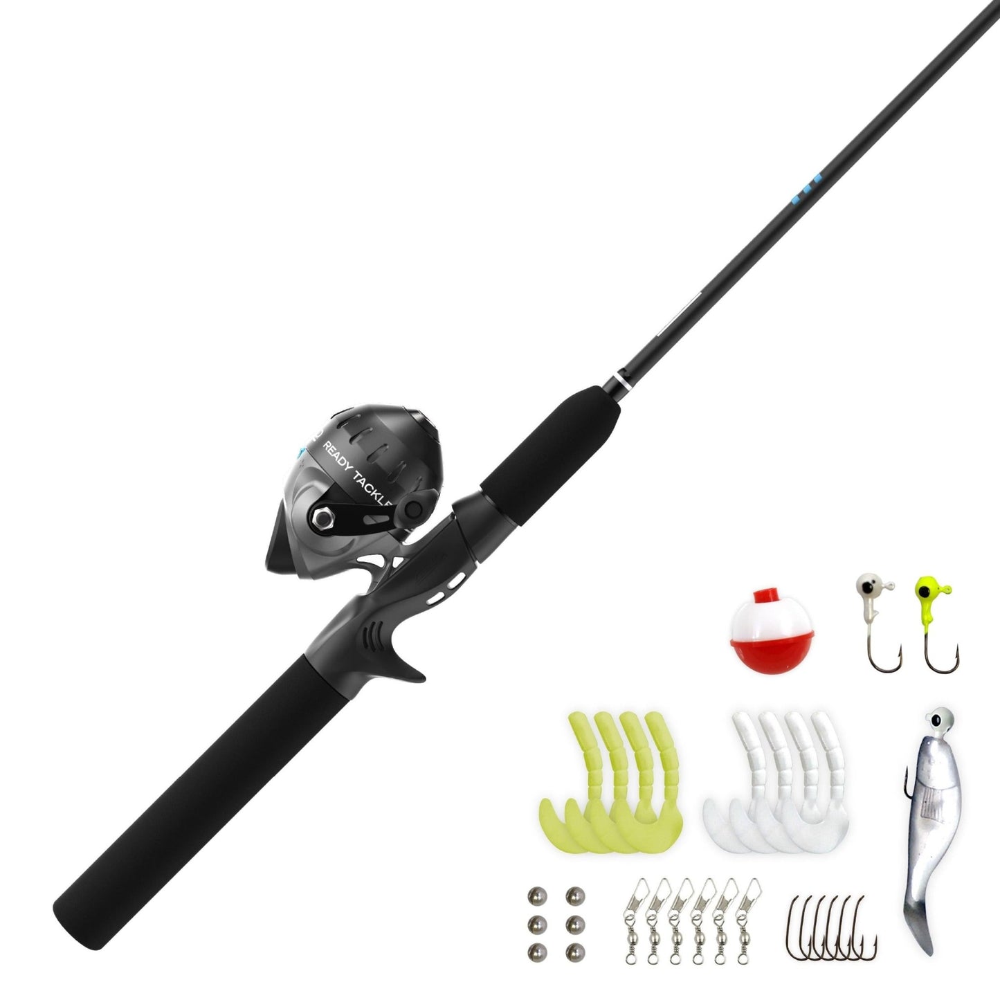 Zebco Ready Tackle All Purpose Spincast Combo 5ft6in 2pc - MarineQuest Supply