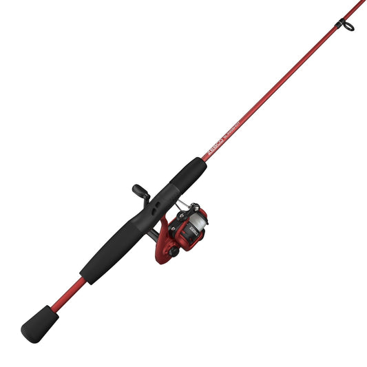 Zebco Slingshot Open Stock Spinning Combo Red 6ft 2pc ML - MarineQuest Supply