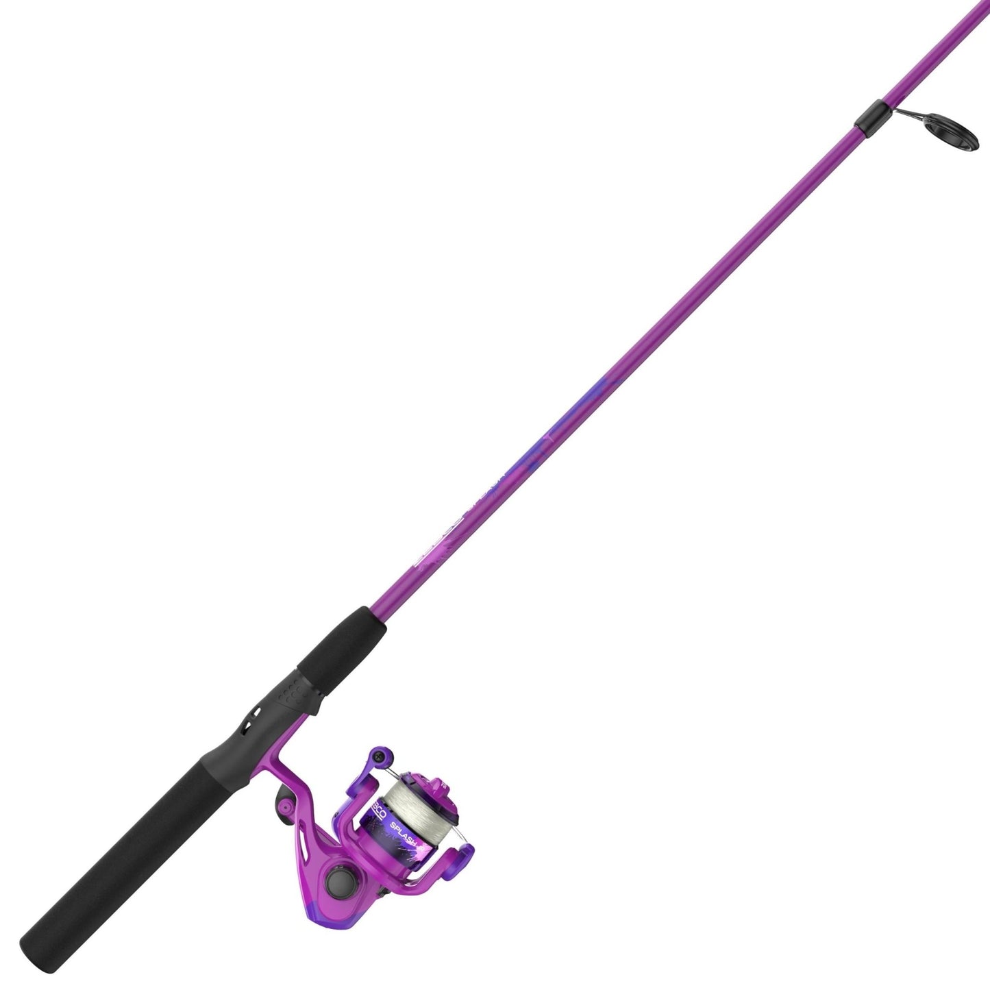 Zebco Splash Junior Spinning Combo Girls Pink 4ft 2pc Flatboard - MarineQuest Supply
