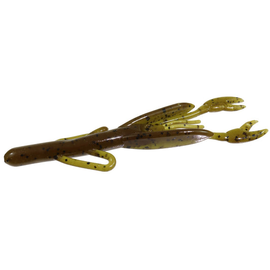 Zoom Baby Brush Craw 4in 12/bag Green Pumpkin - MarineQuest Supply