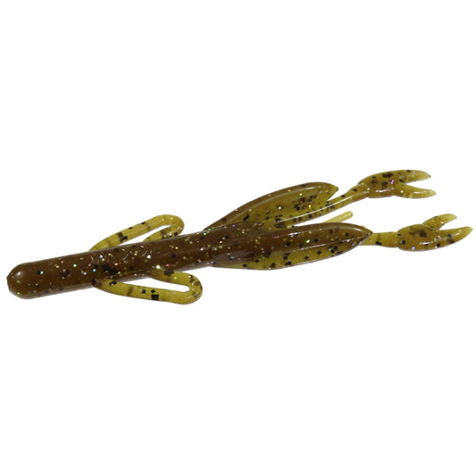 Zoom Baby Brush Craw 4in 12/bag Green Pumpkin Magic - MarineQuest Supply