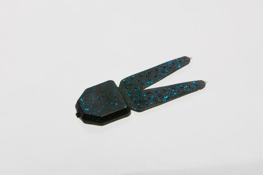 Zoom Big Salty Chunk 3in 5/bag Black/Blue - MarineQuest Supply