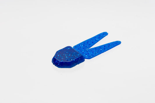 Zoom Big Salty Chunk 3in 5/bag Sapphire Blue - MarineQuest Supply