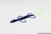 Zoom Lizard 6in 9/bag June Bug/Chartreuse Tail - MarineQuest Supply