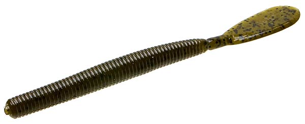 Zoom Speed Worm 5.5in 15/bag Green Pumpkin - MarineQuest Supply