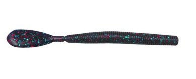 Zoom Speed Worm 5.5in 15/bag Junebug Red - MarineQuest Supply