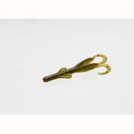 Zoom Tiny Brush Hog 3in 15/bag Green Pumpkin - MarineQuest Supply