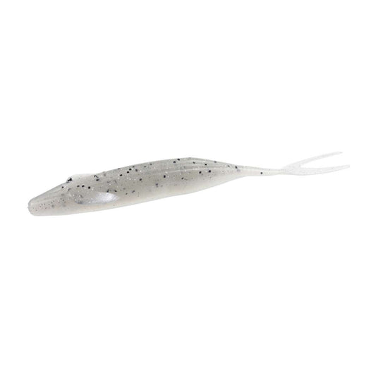 Zoom Winged Fluke 5in 6/bag Silver Shad - MarineQuest Supply